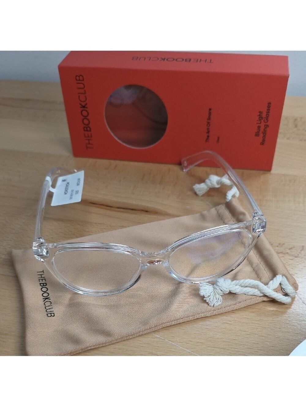 Nordstrom Clear Glasses +2.00 Blue Light Clear